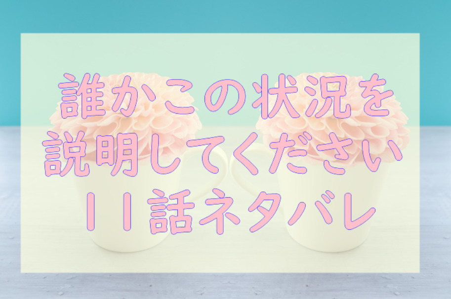 誰かこの状況を説明してください 2巻11話のネタバレと感想 契約変更 僕以外の恋人は禁止です 漫画中毒